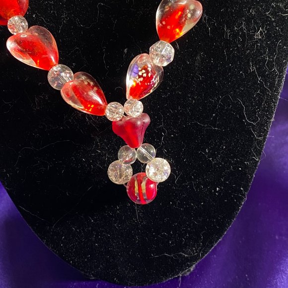 New ๐ Heart to Heart Gemstone Necklace - Picture 2 of 14